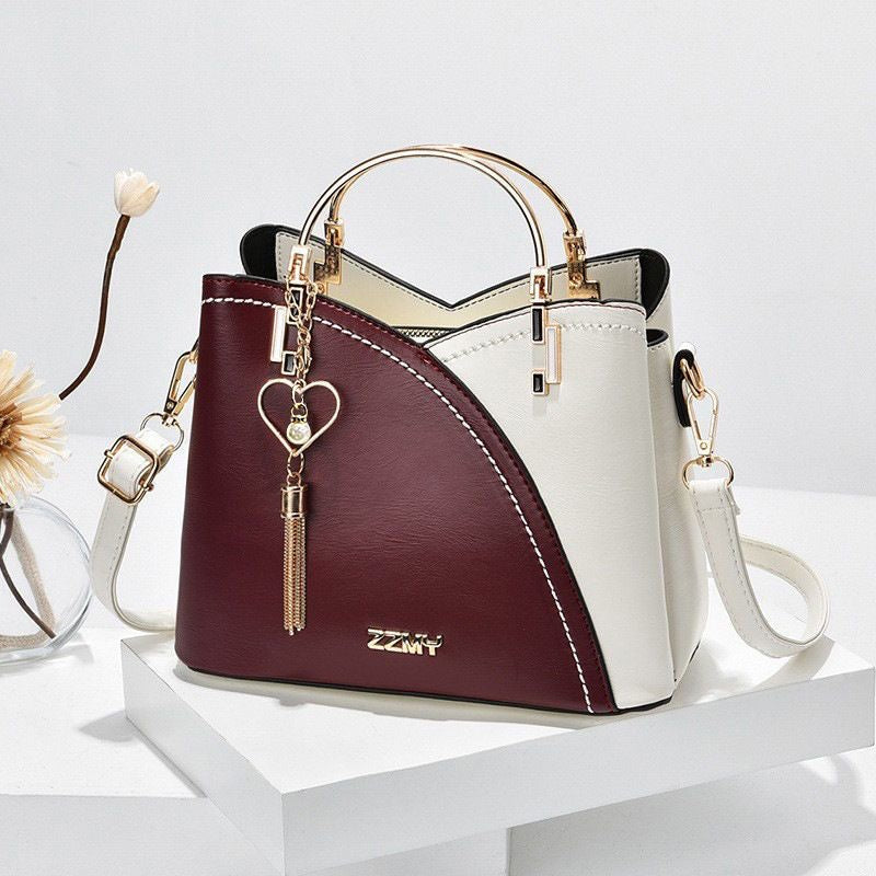 BeCloz Colorblock Structured Tote Bag