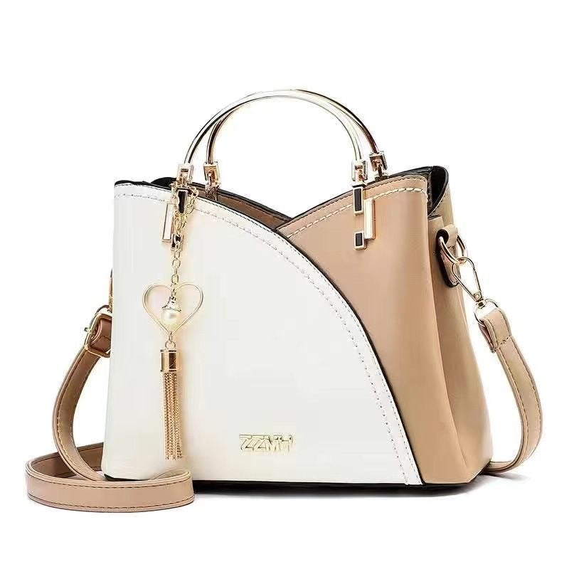 BeCloz Colorblock Structured Tote Bag