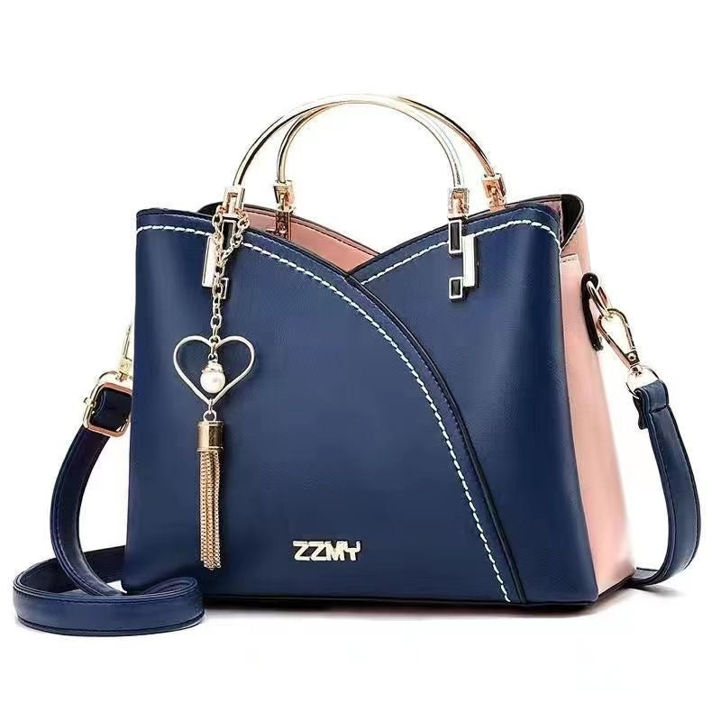 BeCloz Colorblock Structured Tote Bag