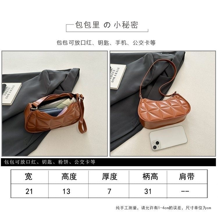 BeCloz Modern Quilted Shoulder Bag