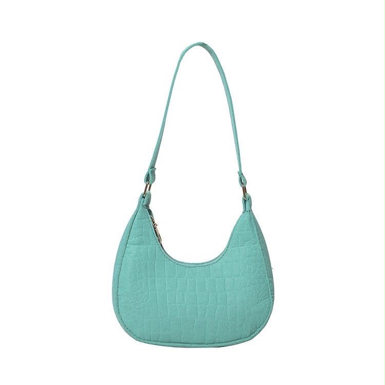 BeCloz Color Pop Crescent Shoulder Bag