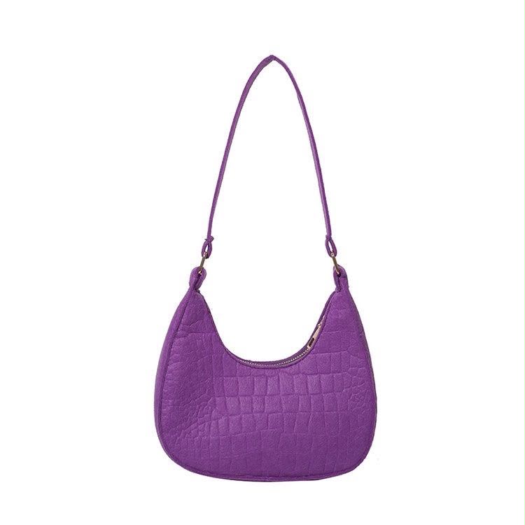 BeCloz Color Pop Crescent Shoulder Bag