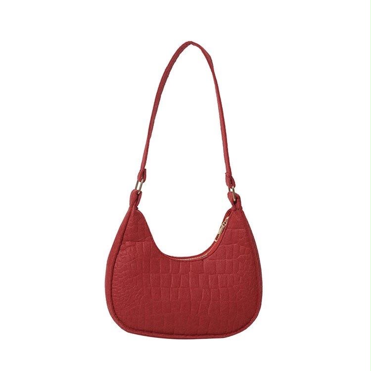 BeCloz Color Pop Crescent Shoulder Bag