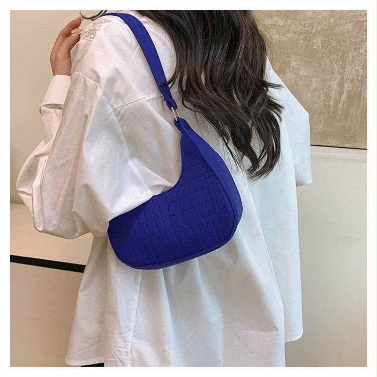 BeCloz Color Pop Crescent Shoulder Bag
