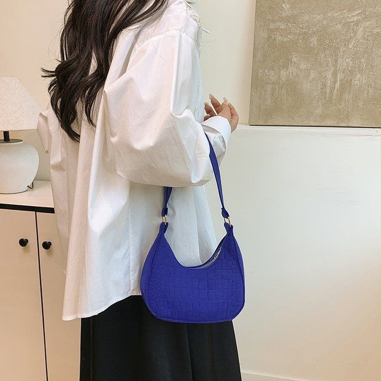 BeCloz Color Pop Crescent Shoulder Bag