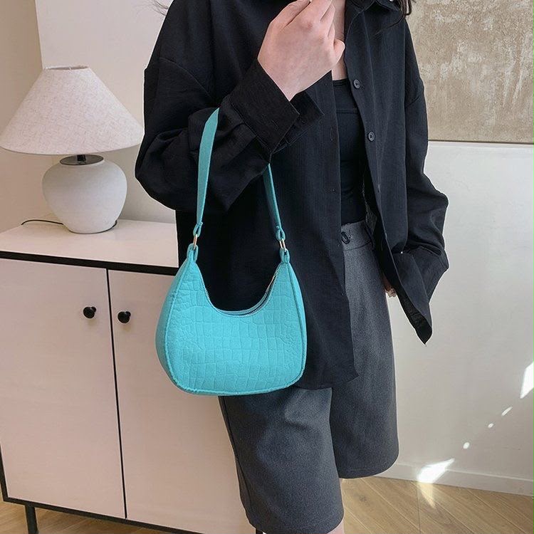 BeCloz Color Pop Crescent Shoulder Bag