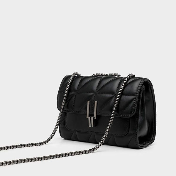 Classic Quilted Detail Chain Square Bag Quilted Shoulder Bags Women