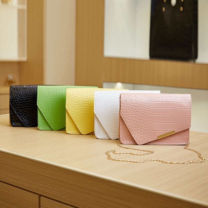 Crocodile Pattern PU Leather Handbag Organizer