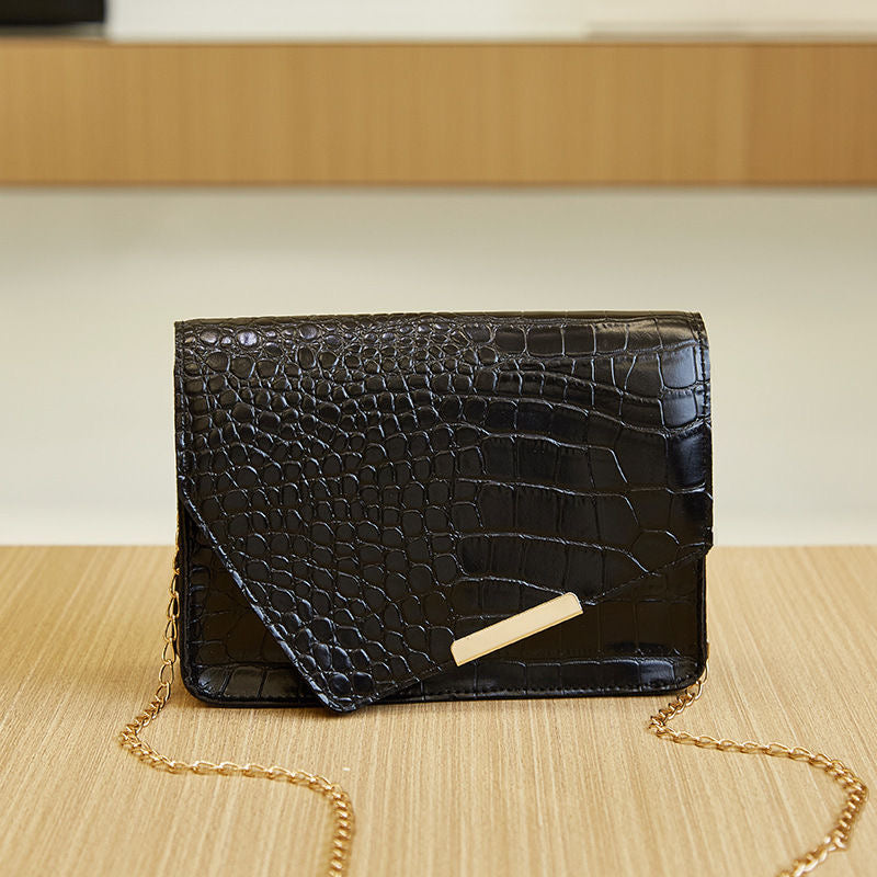 Crocodile Pattern PU Leather Handbag Organizer