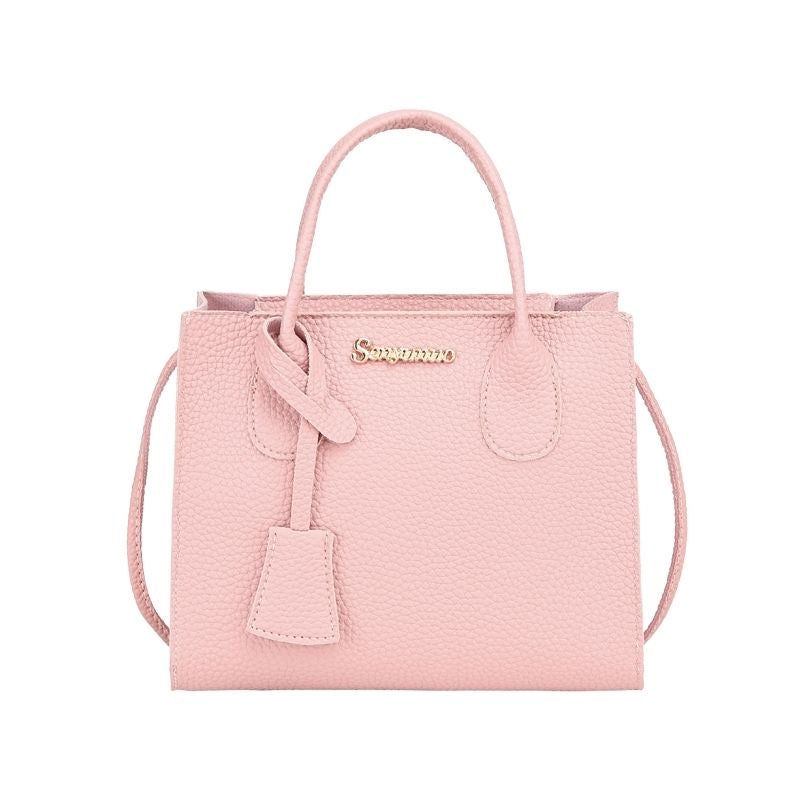 Chic Women's Lychee Texture Shoulder Bag