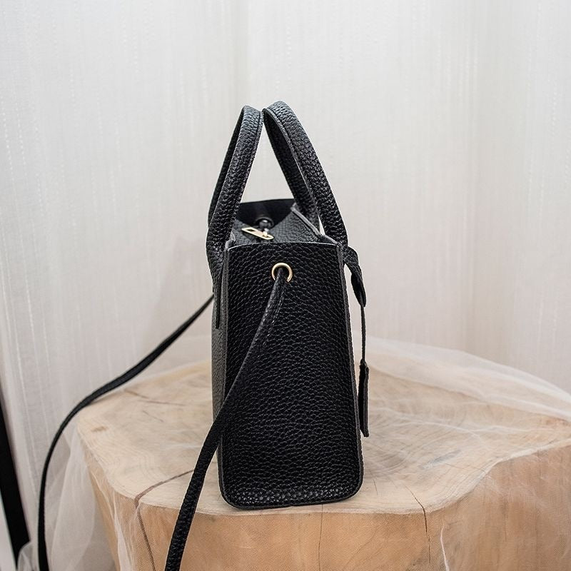 Chic Women's Lychee Texture Shoulder Bag